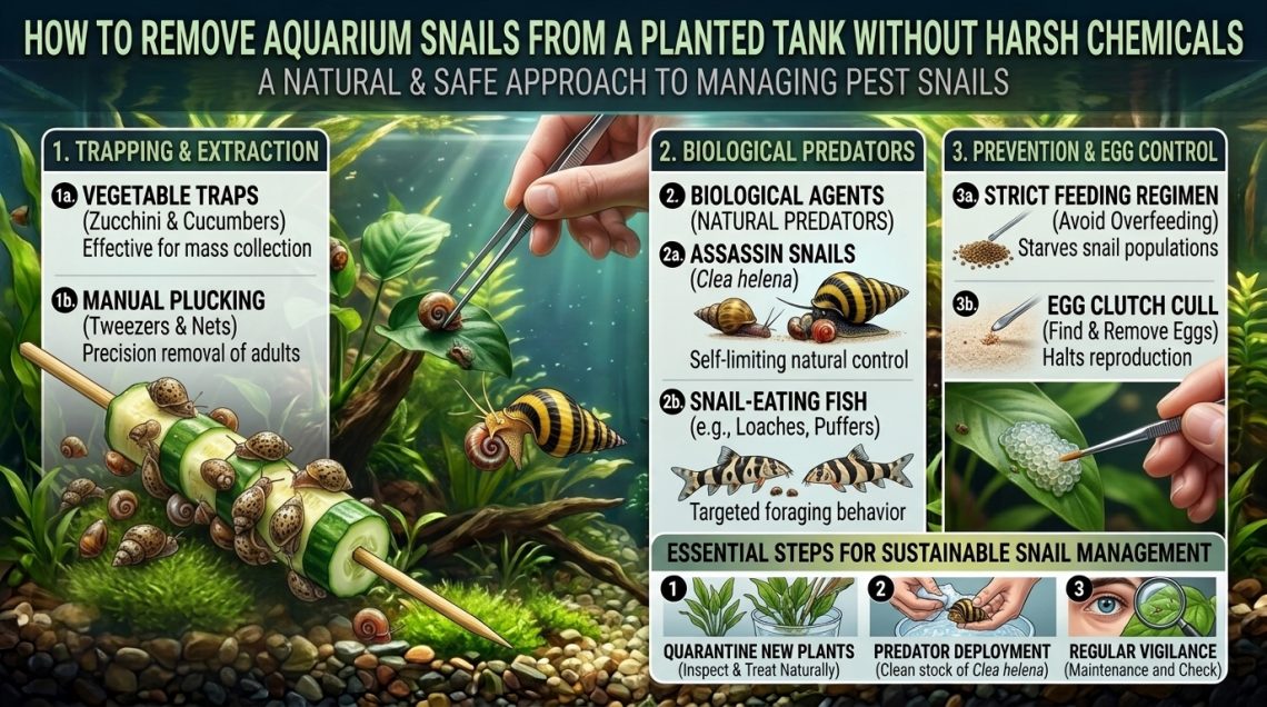 what causes high nitrate levels in an established freshwater fish tank over time