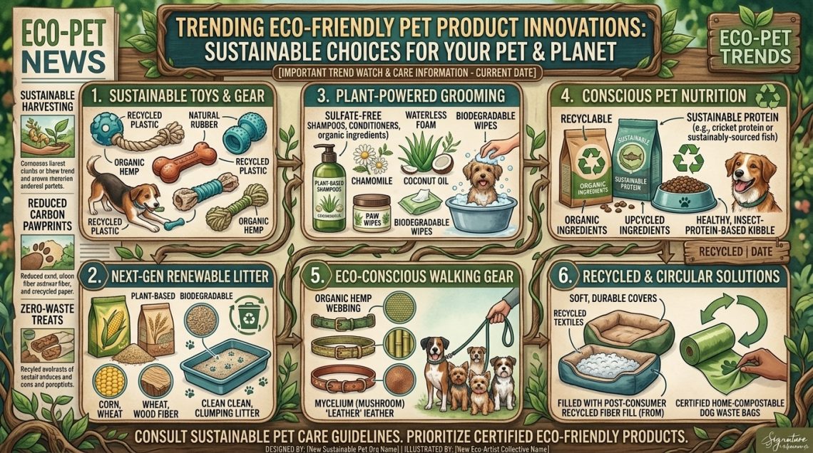 the best eco friendly pet products that are trending in the market right now
