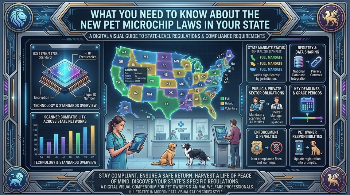what you need to know about the new pet microchip laws in your state