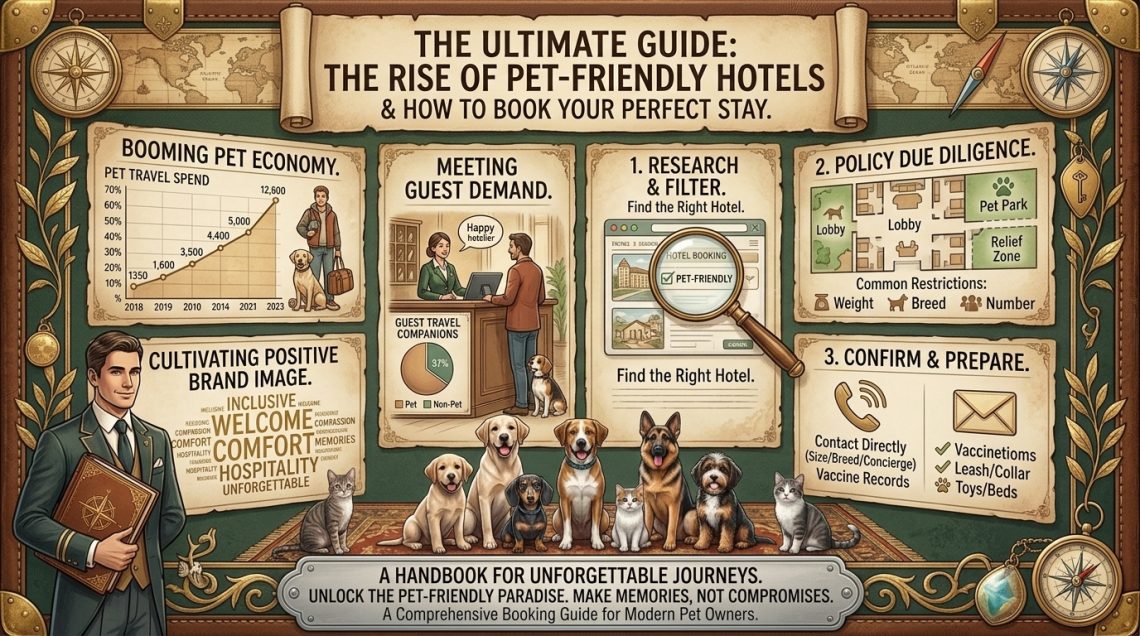 why more hotels are becoming pet friendly and how to book a stay successfully