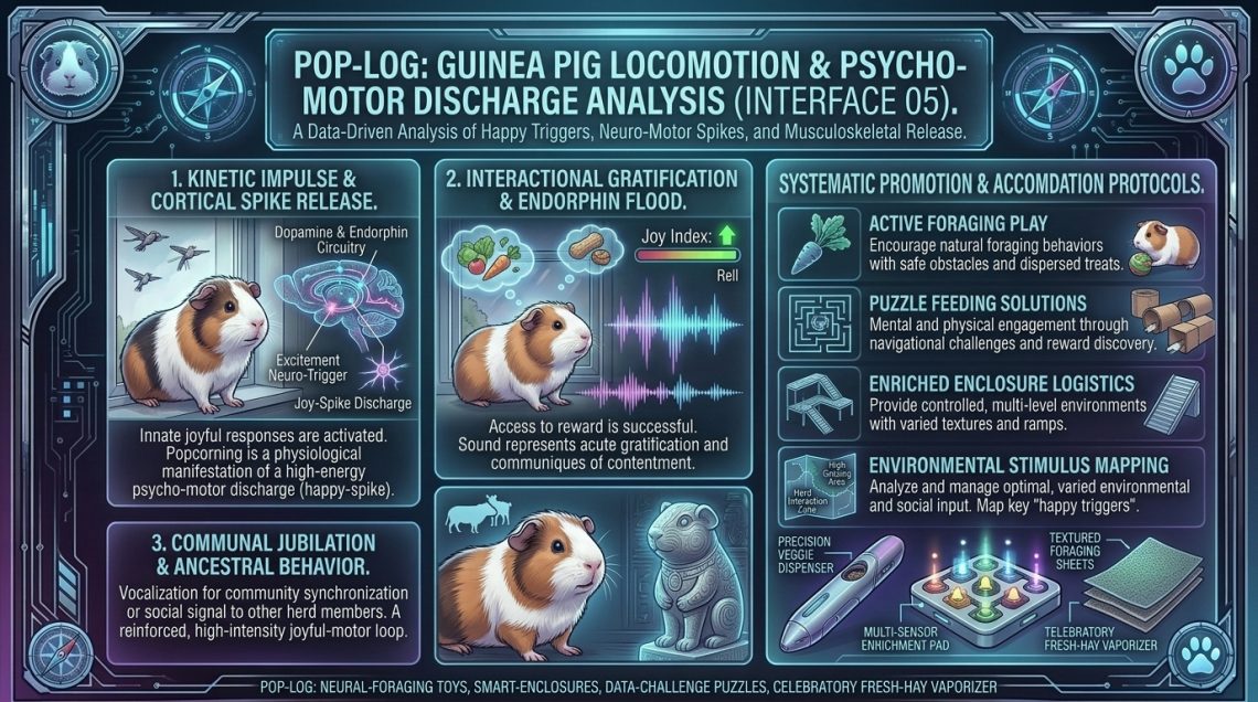 why do guinea pigs popcorning jump in the air when they are happy and excited